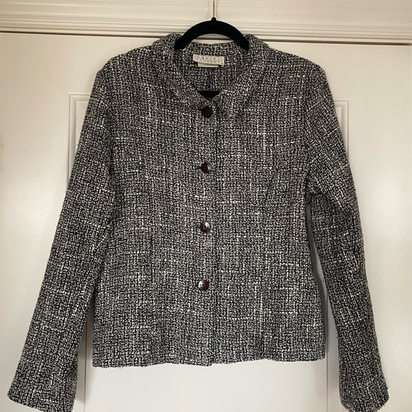Vintage Canadian made houndstooth jacket - Picture 1 of 2